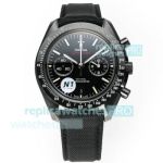 N1 Factory Swiss Copy Omega Speedmaster Dark Side of the Moon Swiss 9300 Automatic Black Watch 